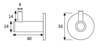 22 perchero circulo